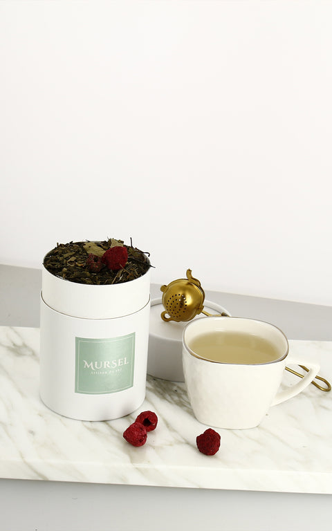 N°29 - Thé vert BIO – Saveur violette, framboise