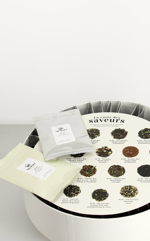 Coffret 48 infusettes – 16 saveurs