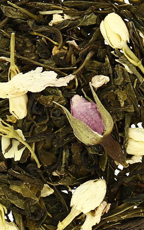 N°72 - Thé vert – Saveur Litchi, jasmin & rose