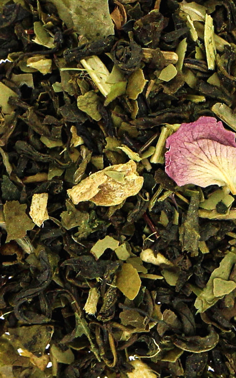 N°1 - Thé vert & Maté vert BIO - thé minceur- Pamplemousse – Gingembre