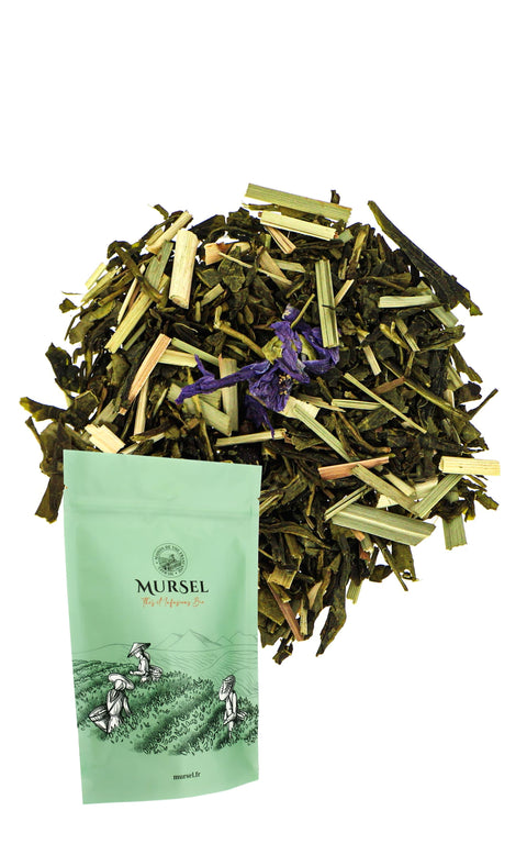 N°15 - Thé vert BIO – Saveur myrtille & romarin
