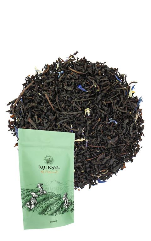 N°28 - Thé noir – Earl Grey – Saveur bergamote, fleurs de bleuet