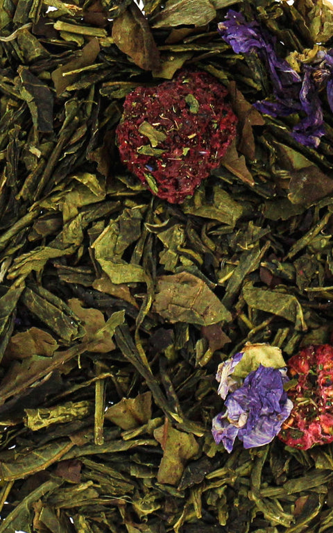 N°29 - Thé vert BIO – Saveur violette, framboise