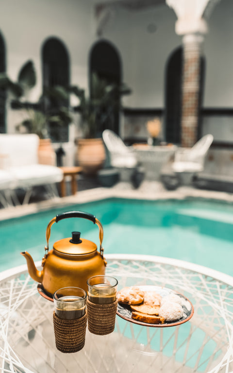 N°10 - Thé vert BIO – Une nuit à Marrakech – Saveur menthe poivrée - 75 gr