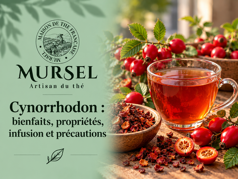 ynorrhodon en infusion avec fruits frais et séchés – MURSEL Artisan du thé