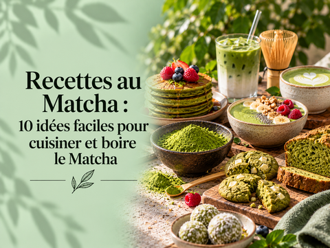 Recettes au Matcha avec latte, poudre verte et pâtisseries maison – MURSEL Artisan du thé