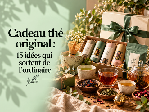 Idées de cadeaux autour du thé avec coffrets, tasses et thés en vrac – MURSEL Artisan du thé