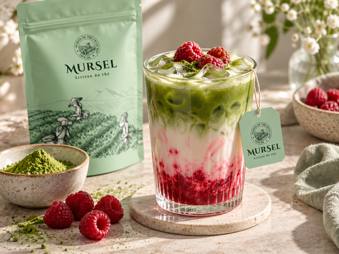 Matcha framboise : comment préparer un Raspberry Matcha Latte ?
