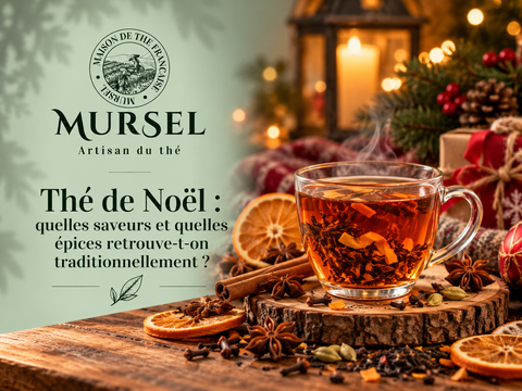 Thé de Noël aux épices, orange, cannelle et badiane – MURSEL Artisan du thé