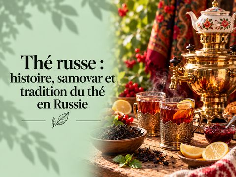 Thé russe servi avec samovar, thé noir et citron – MURSEL Artisan du thé
