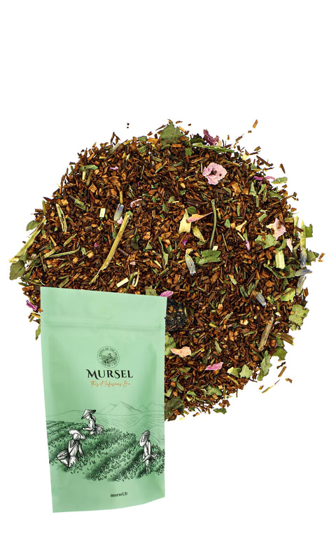 N°4 - Tisane BIO – Tisane des futures mamans – Mélange Rooibos et pétales de rose - Vrac