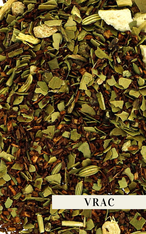 N°5 - Tisane BIO – Mélange Rooibos et maté vert – Saveur orange - Vrac