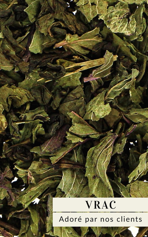 N°10 - Thé vert BIO – Une nuit à Marrakech – Saveur menthe poivrée - Vrac