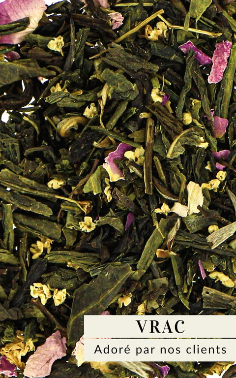 N°16 - Thé vert BIO – Jasmin & rose - Vrac