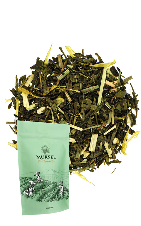N°17 - Thé vert BIO – Saveur citron & romarin - Vrac