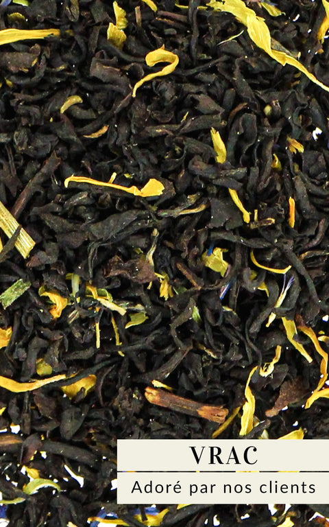 N°18 - Thé noir BIO – Russian Earl Grey – Saveur pamplemousse, citron & bergamote - Vrac