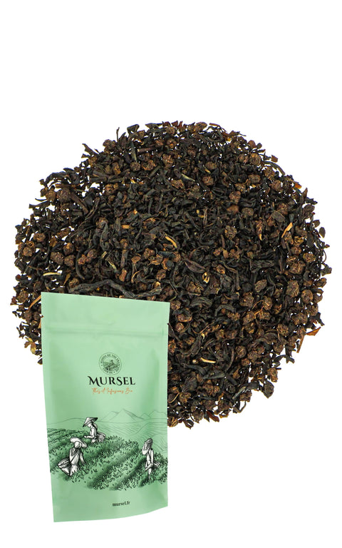 N°20 - Thé noir BIO – English Breakfast – mélange de thé Assam et Ceylan - Vrac