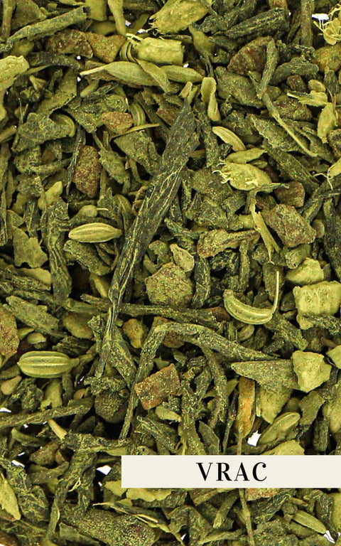 N°23 - Thé vert BIO – Masala Chai Matcha - Vrac