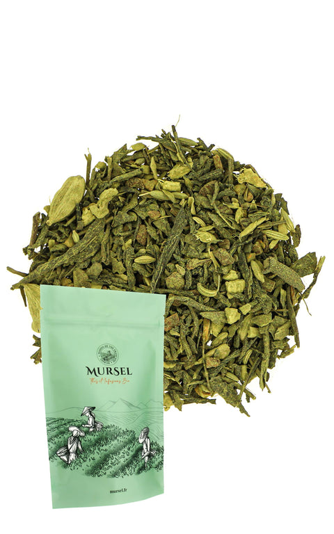 N°23 - Thé vert BIO – Masala Chai Matcha - Vrac