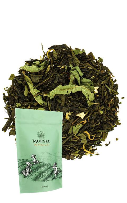 N°30 - Thé vert BIO – Saveur mandarine, pamplemousse - Vrac