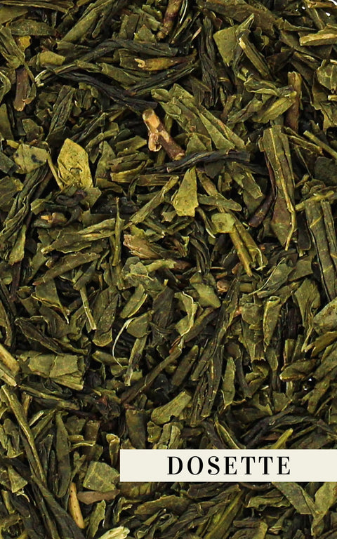 N°32 - Thé vert BIO – Sencha spécial de Chine - Dosettes de vrac pré-dosé
