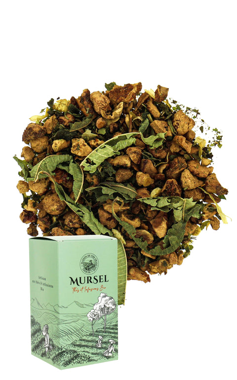 N°45 - Infusion BIO - aux herbes pour le soir – Saveur orange – mandarine