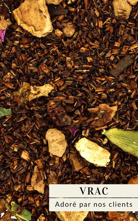 N°48 - Rooibos BIO de Noël – Saveur cannelle – orange - Vrac
