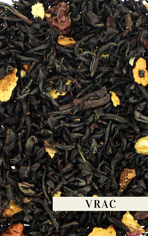 N°49 - Thé noir BIO de Noël – Saveur cannelle – orange - Vrac