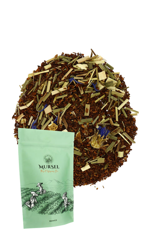 N°58 - Rooibos BIO - Citron-orange glacé - Vrac, avec sachet de thé Mursel
