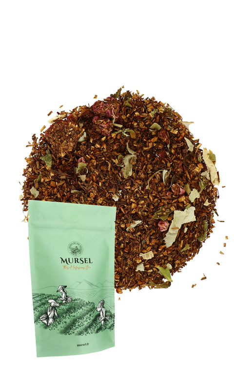 N°59 - Rooibos BIO - Saveur Fraise – Framboise - Dosettes de vrac pré-dosé