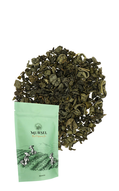 N°61 - Thé vert BIO - China Gunpowder Grade 1 - Vrac