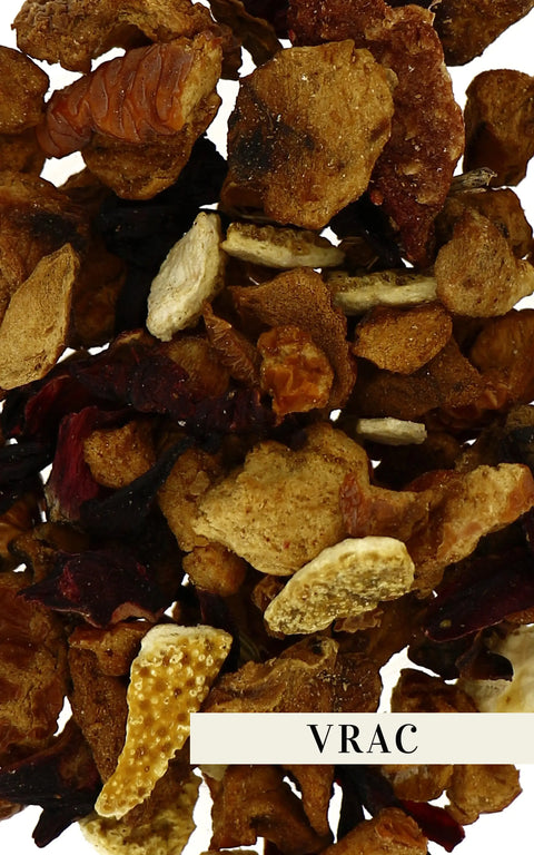 N°63 - Infusion BIO - Saveur Orange – Fraise - Vrac
