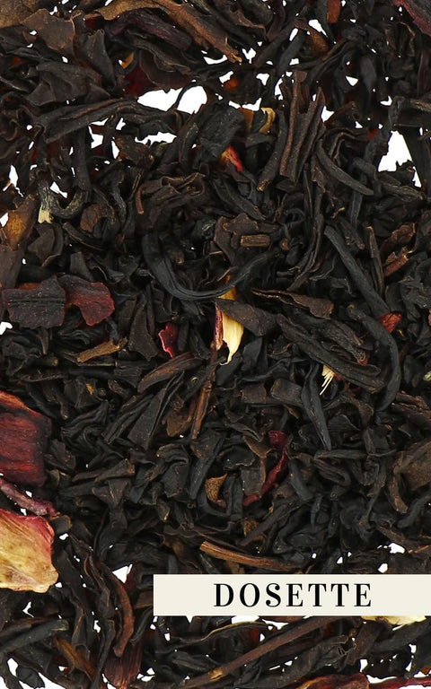 N°66 - Thé noir BIO – Saveur Cerise - Dosettes de vrac pré-dosé