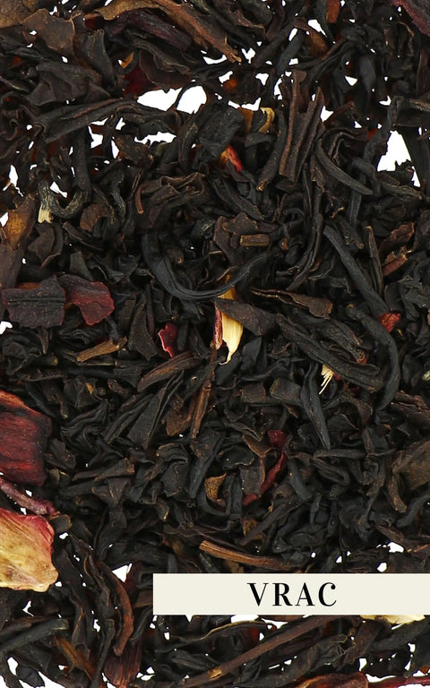N°66 - Thé noir BIO – Saveur Cerise - Vrac