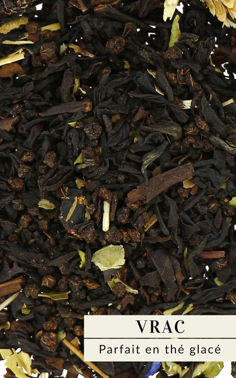 N°70 - Thé noir BIO – Myrtille glacée - Vrac
