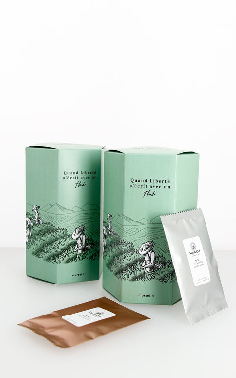 Duo découverte MURSEL avec deux coffrets et deux sachets individuels d’infusettes